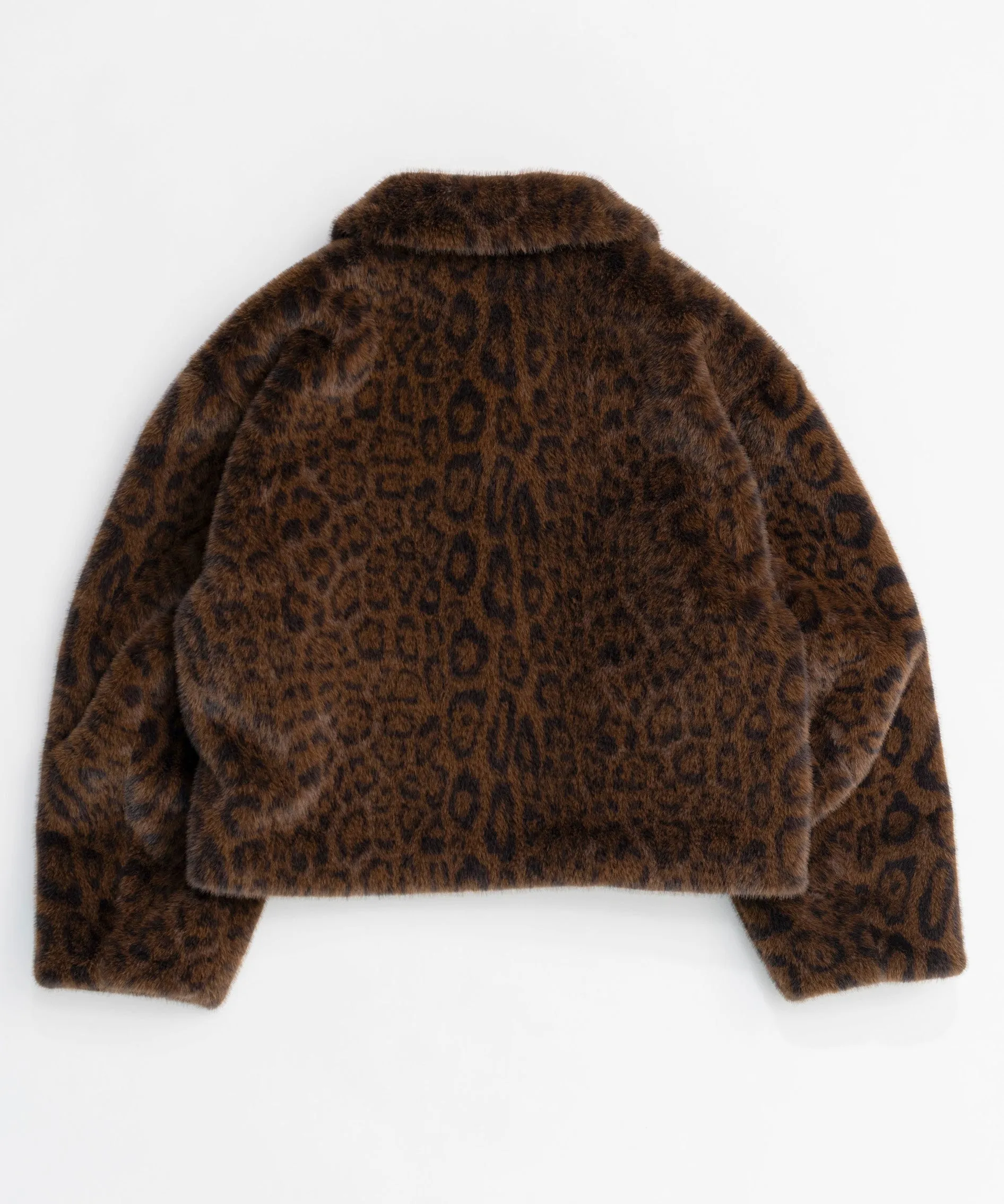 【24WINTER PRE-ORDER】Faux Fur Leopard Coat