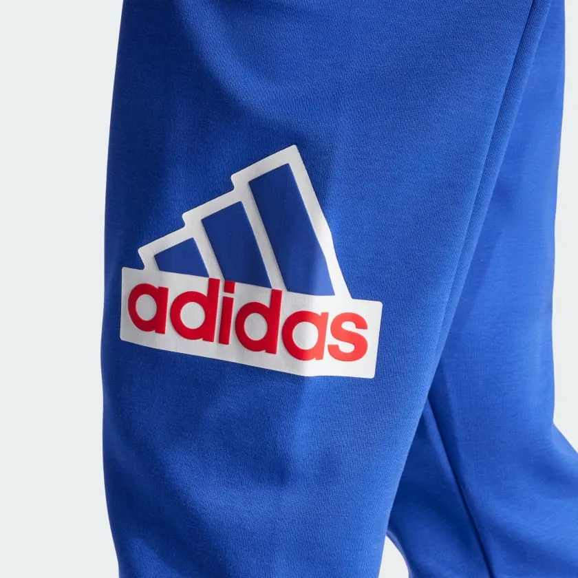 ADIDAS MEN'S FUTURE ICON BADGE OF SPORT BLUE PANTS