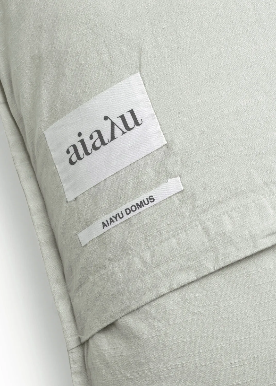 AIAYU DOMUS - Pillow Cotton Slub 50x50 - Water