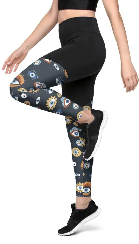 All Eyes On Me Compression Leggings