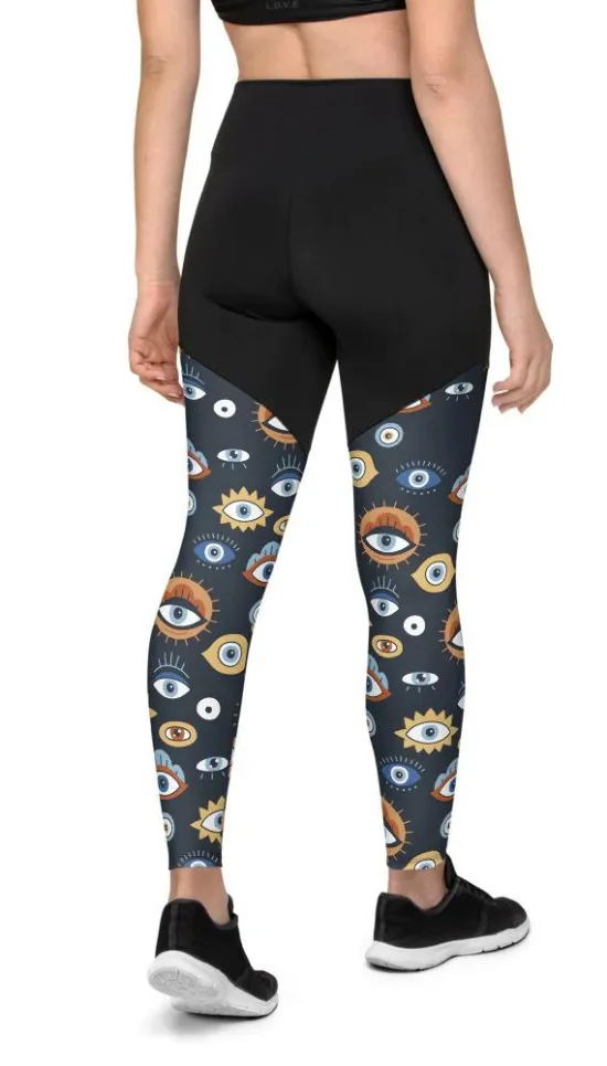 All Eyes On Me Compression Leggings