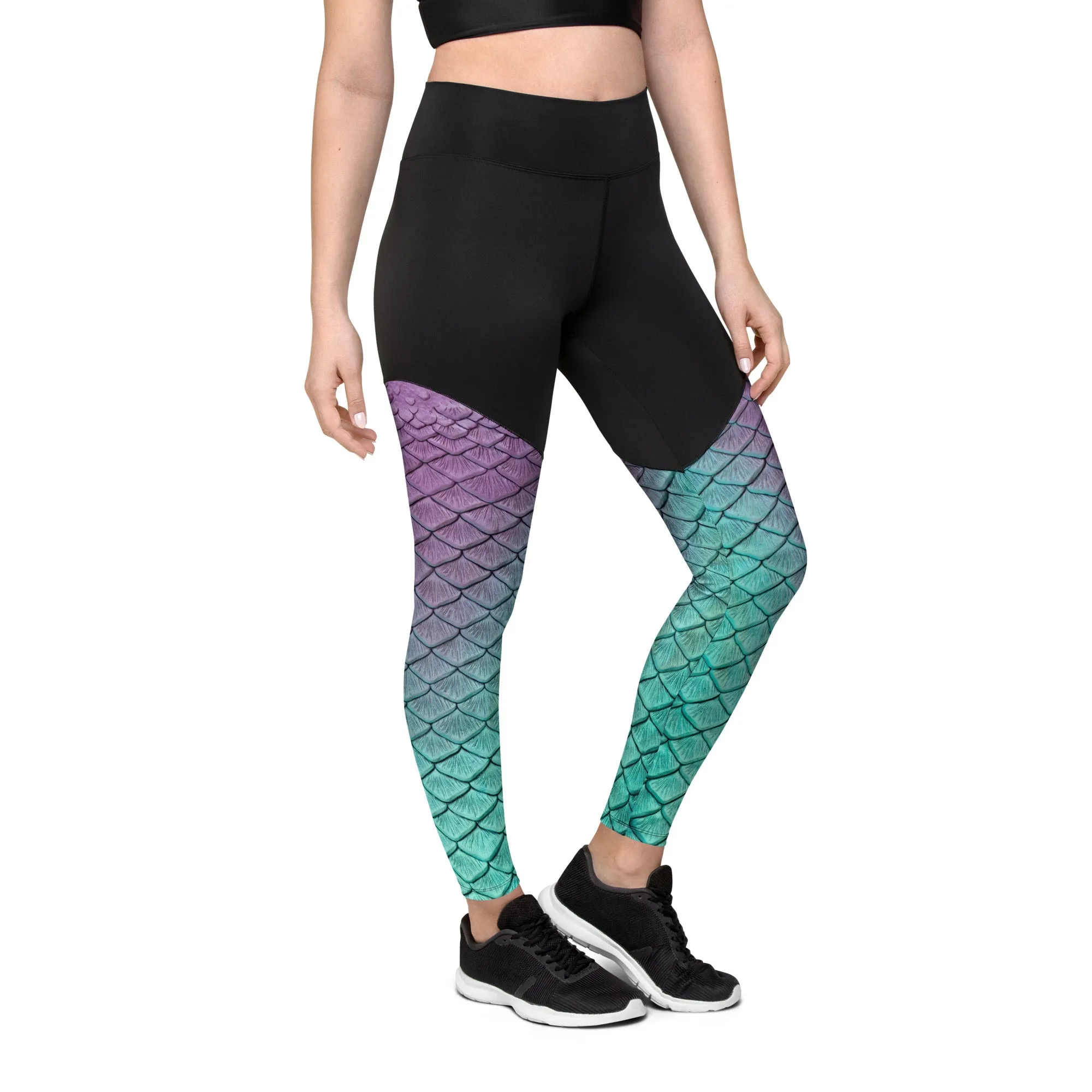 Aqua Fairy Sports Leggings