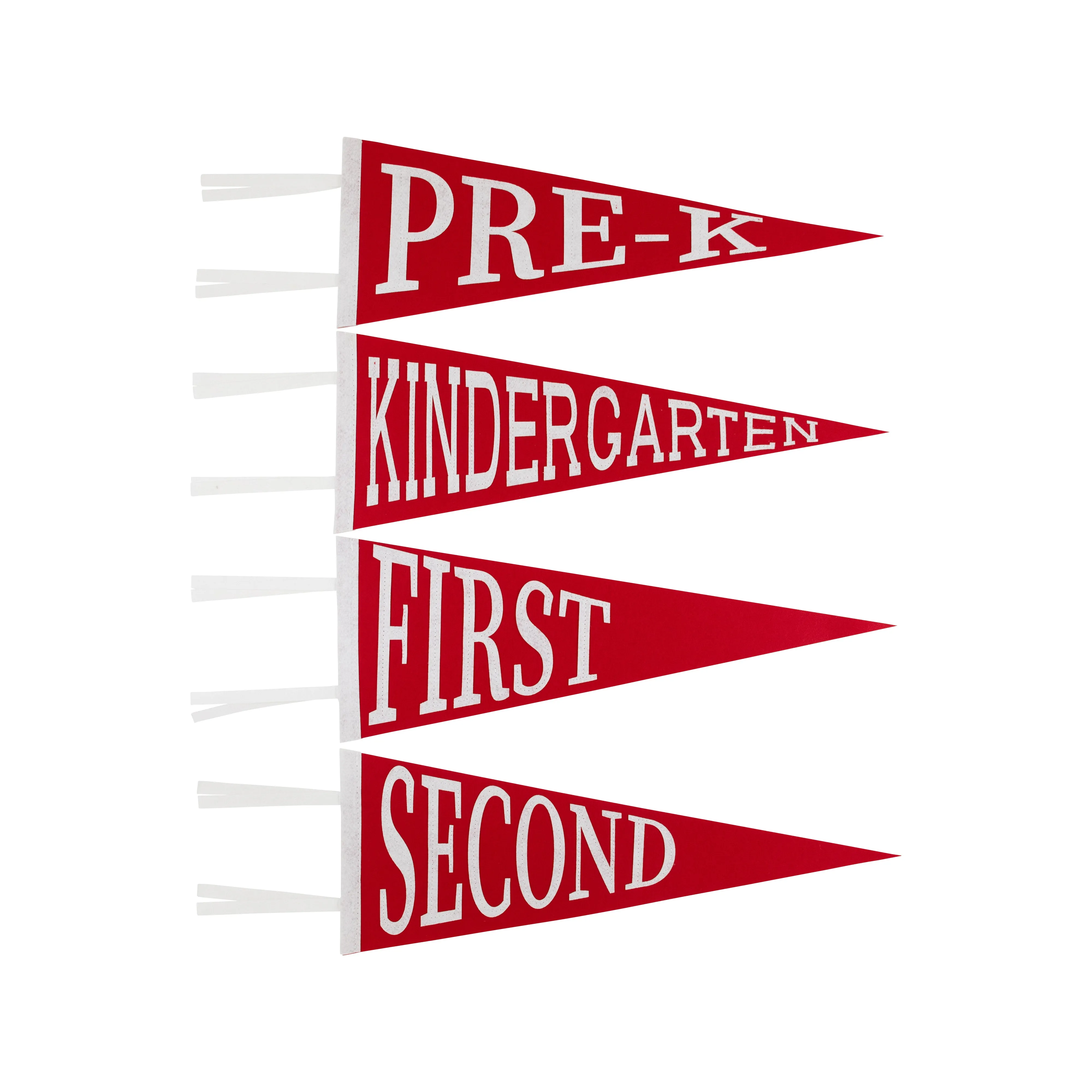 Back to School Pennants - Richmond Red