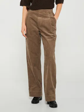 Billy Corduroy Pants in Brown Khaki