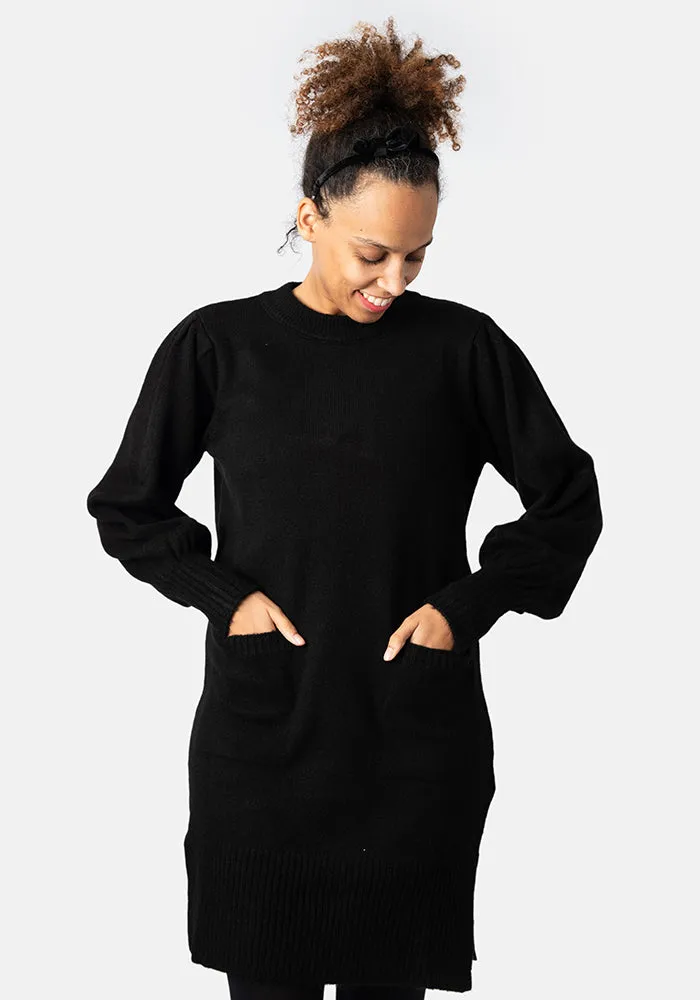 Black Jumper Dress