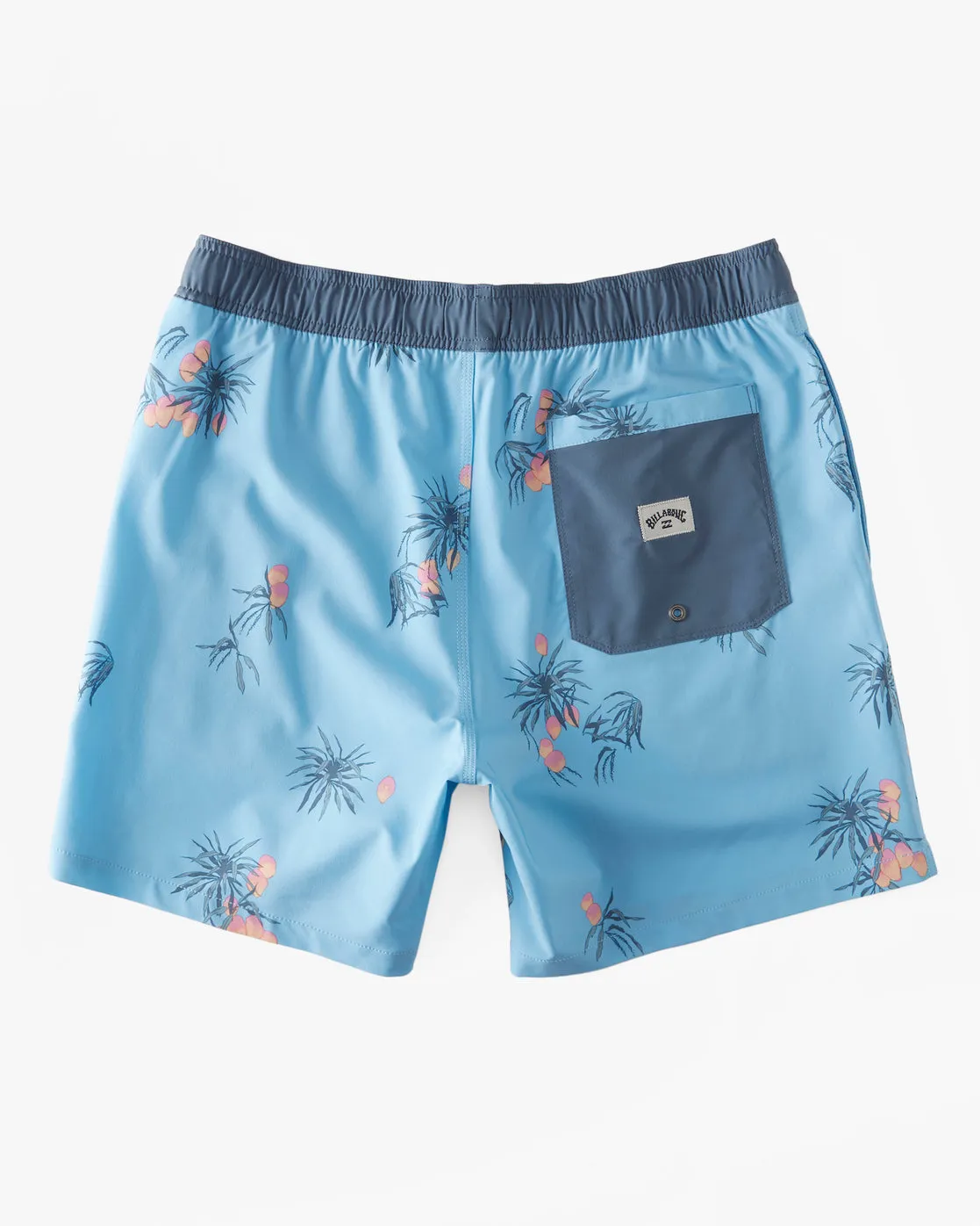 Boys Sundays Layback Swim Trunks - Coastal Blue