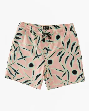 Boys Sundays Layback Swim Trunks - Melon