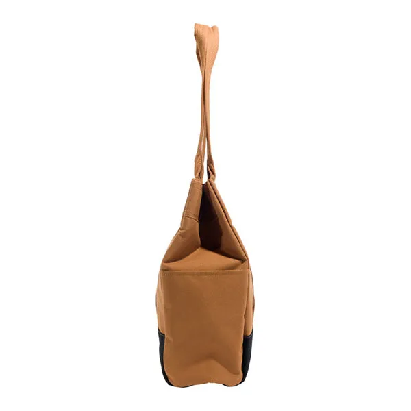 CARHARTT VERTICAL SNAP TOTE CARHARTT BROWN