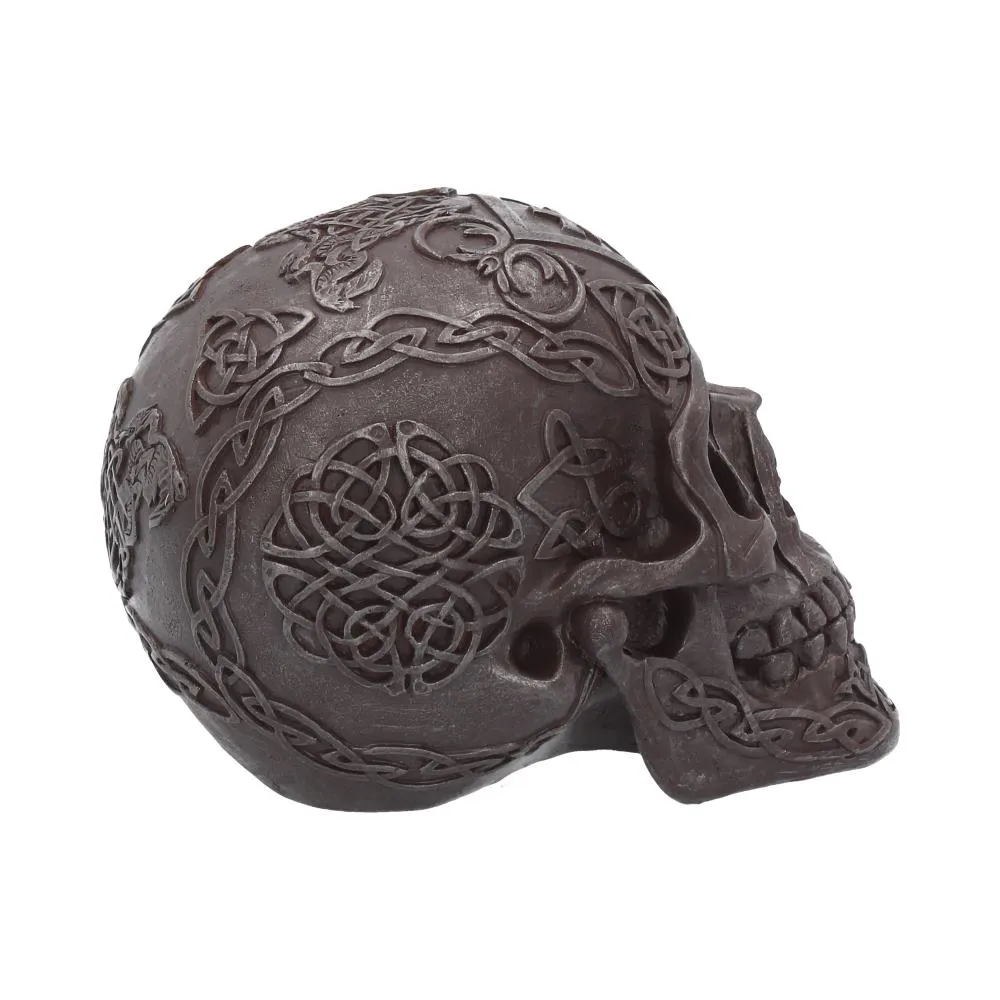 Celtic Iron Biker Skull