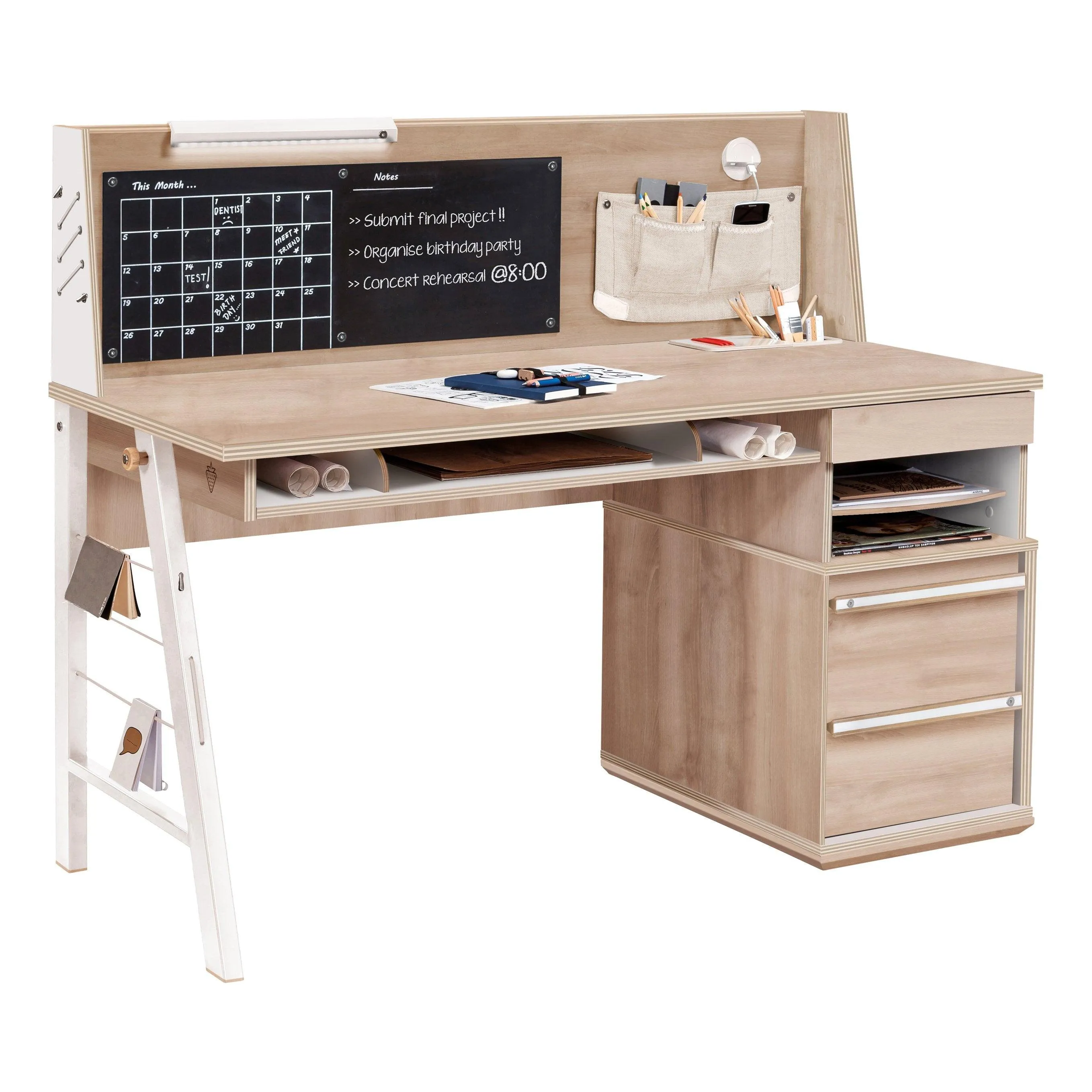 Cilek Duo Large Study Desk Unit Only