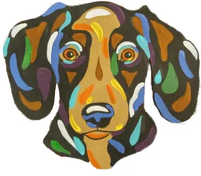 Dachshund Short Haired-DIY Pop Art Paint Kit