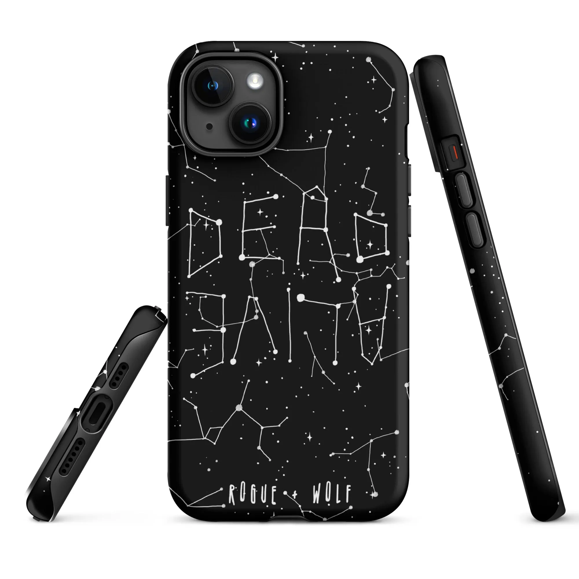 Dead or Alive Tough iPhone Case - Shockproof Anti-scratch Witchy Goth Phone Accessory Cool Fun Gift