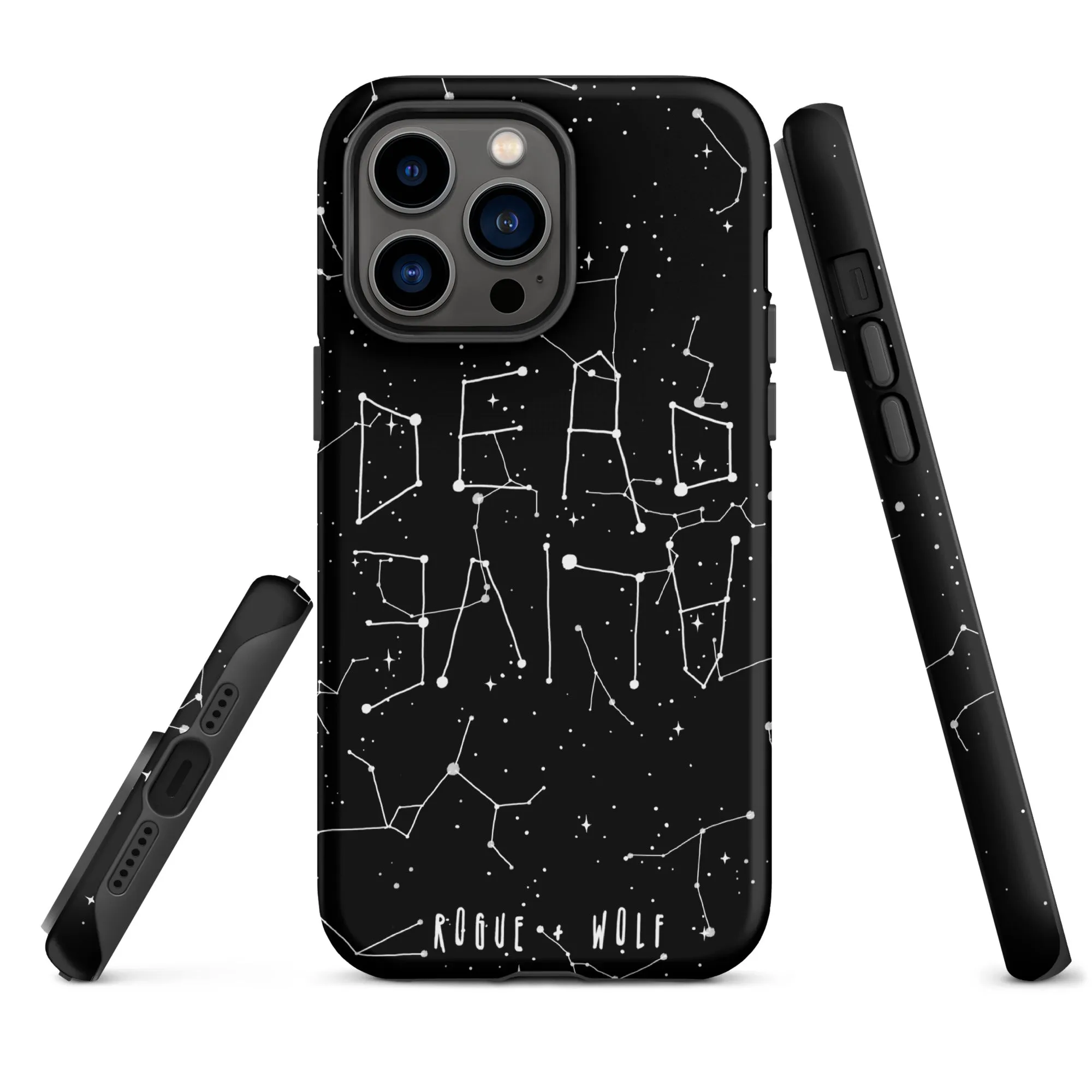 Dead or Alive Tough iPhone Case - Shockproof Anti-scratch Witchy Goth Phone Accessory Cool Fun Gift