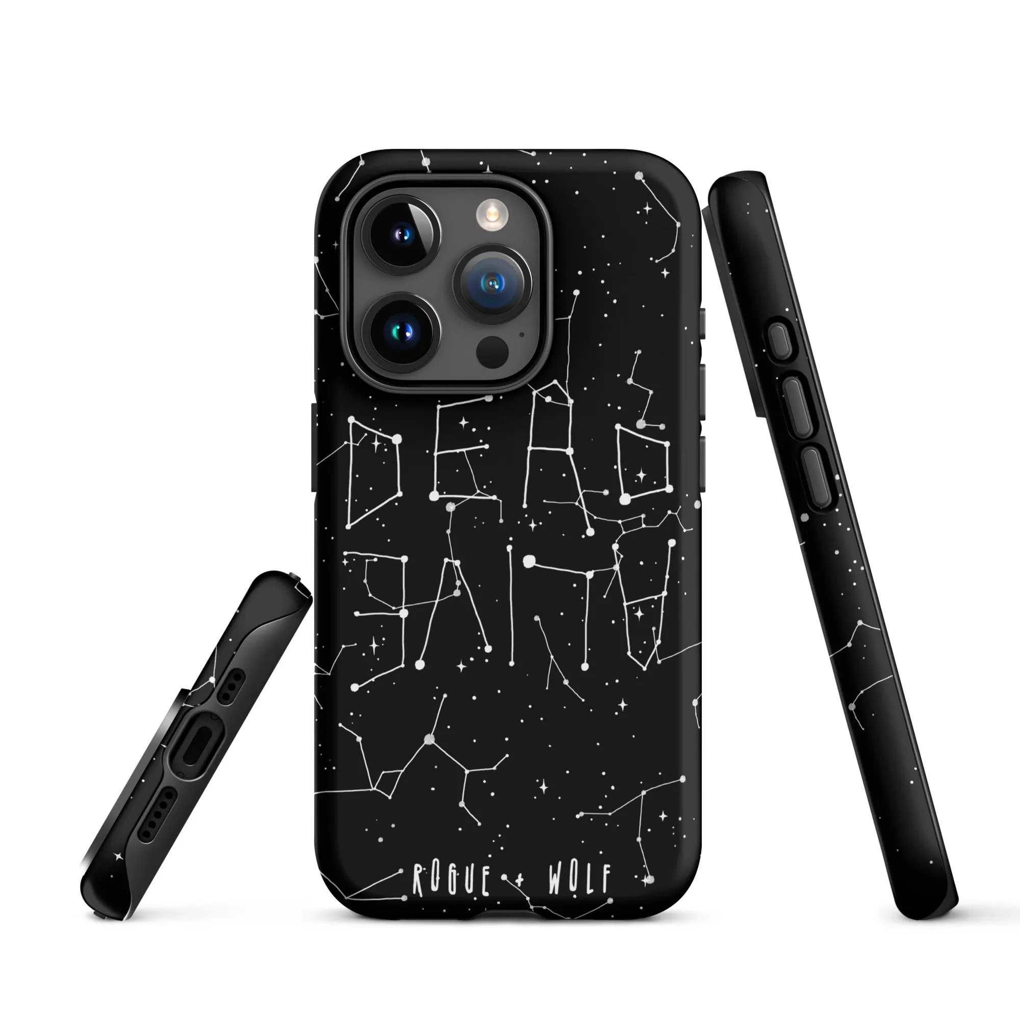 Dead or Alive Tough iPhone Case - Shockproof Anti-scratch Witchy Goth Phone Accessory Cool Fun Gift