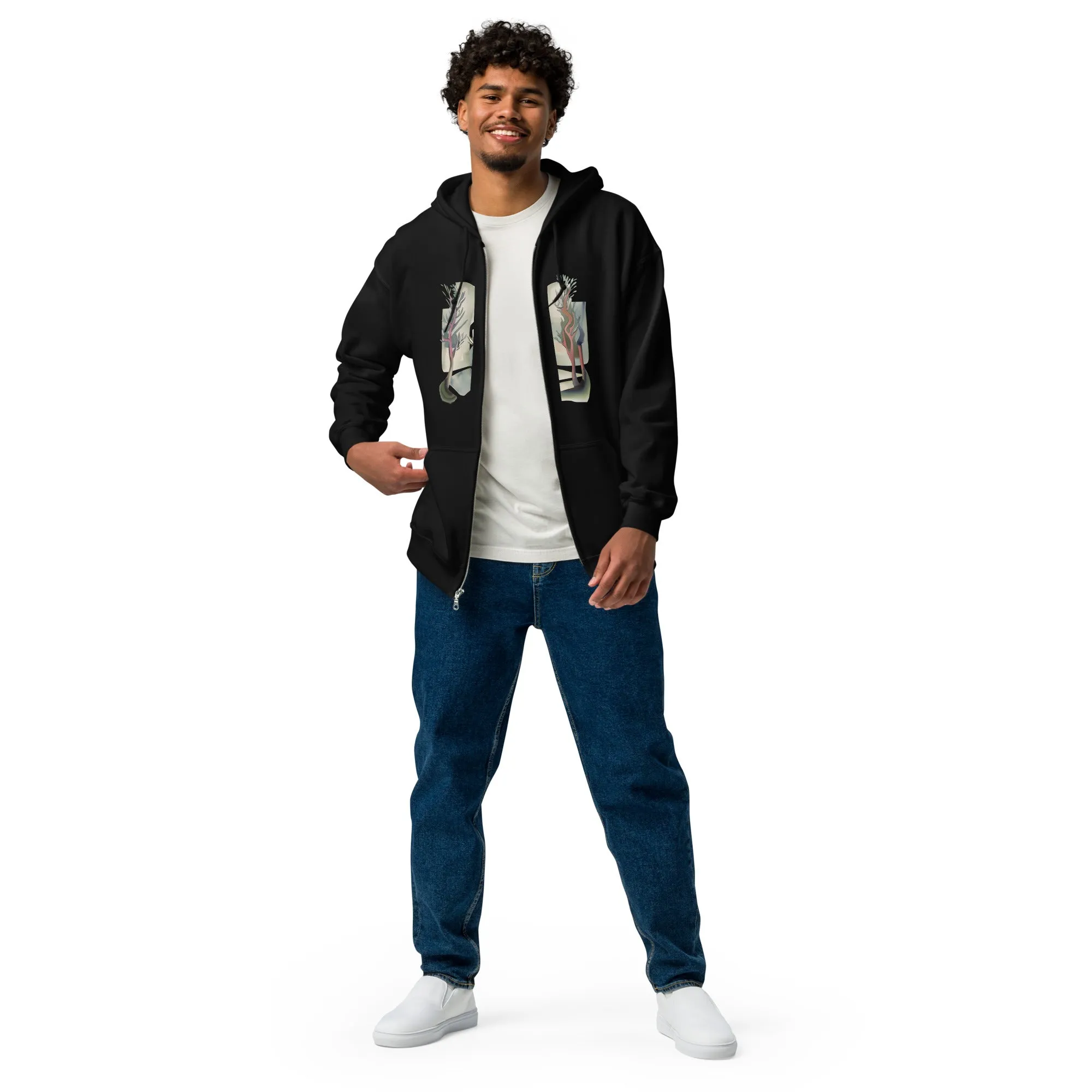 Eco-Friendly Zip Hoodie - Stylish & Sustainable