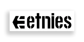 ETNIES LOGO STICKER 8.5"