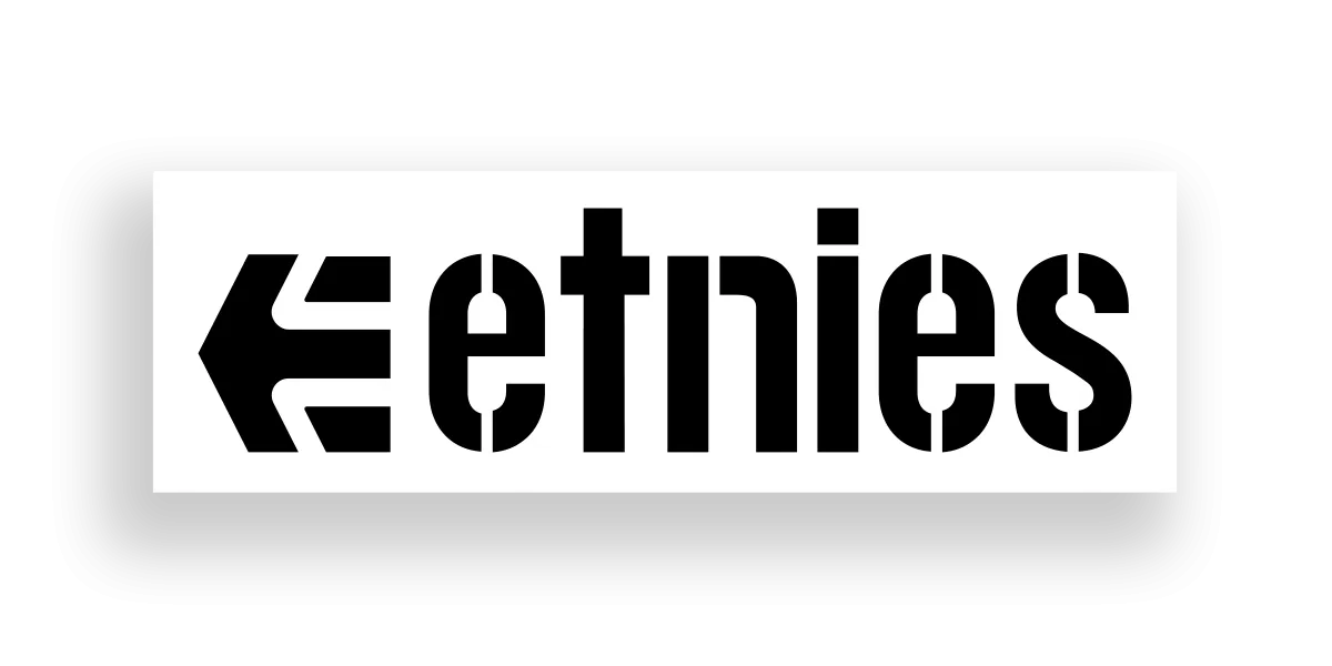 ETNIES LOGO STICKER 8.5"