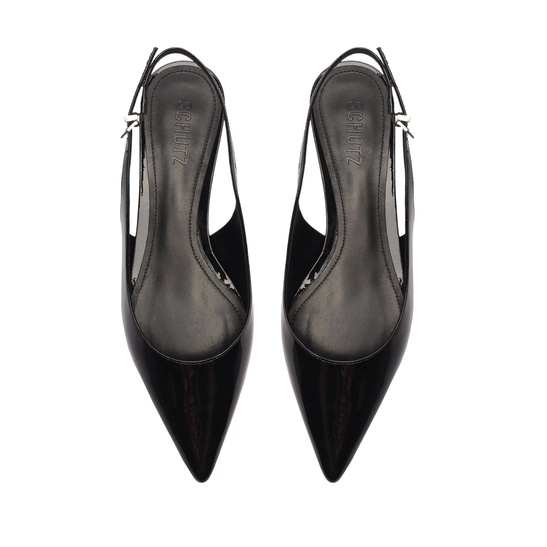 Evan Patent Leather Flat