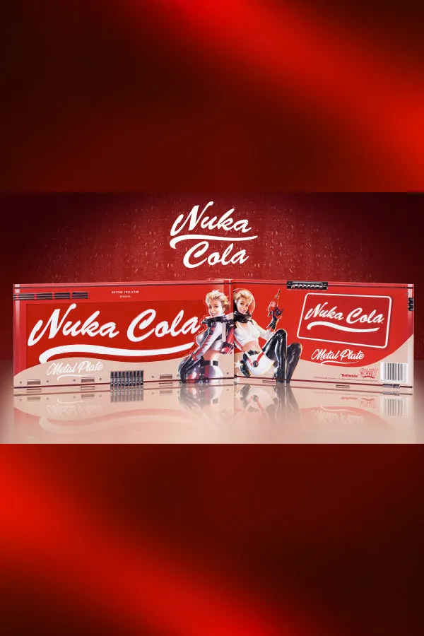 Fallout Nuka Cola Metal Sign Collection Triple Pack