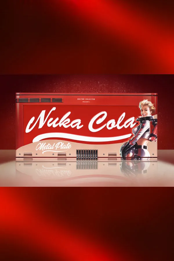 Fallout Nuka Cola Metal Sign Collection Triple Pack