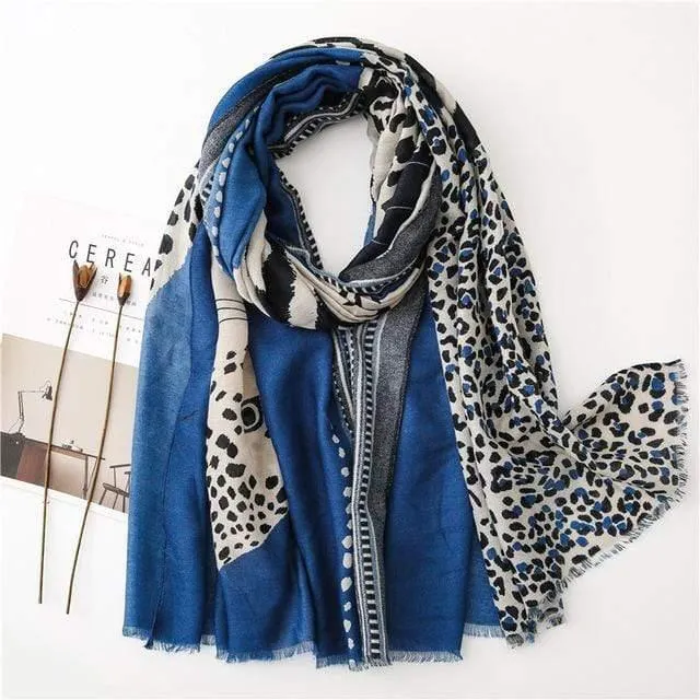 Fashion Animal Leopard Scarf