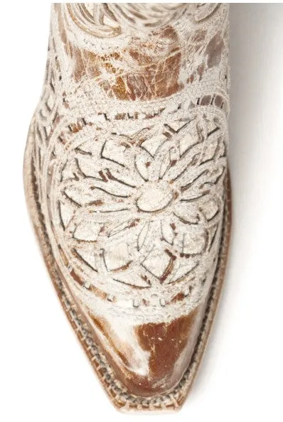 Ferrini Ladies Mandala Handcrafted Shabby Chic Cowboy Boots