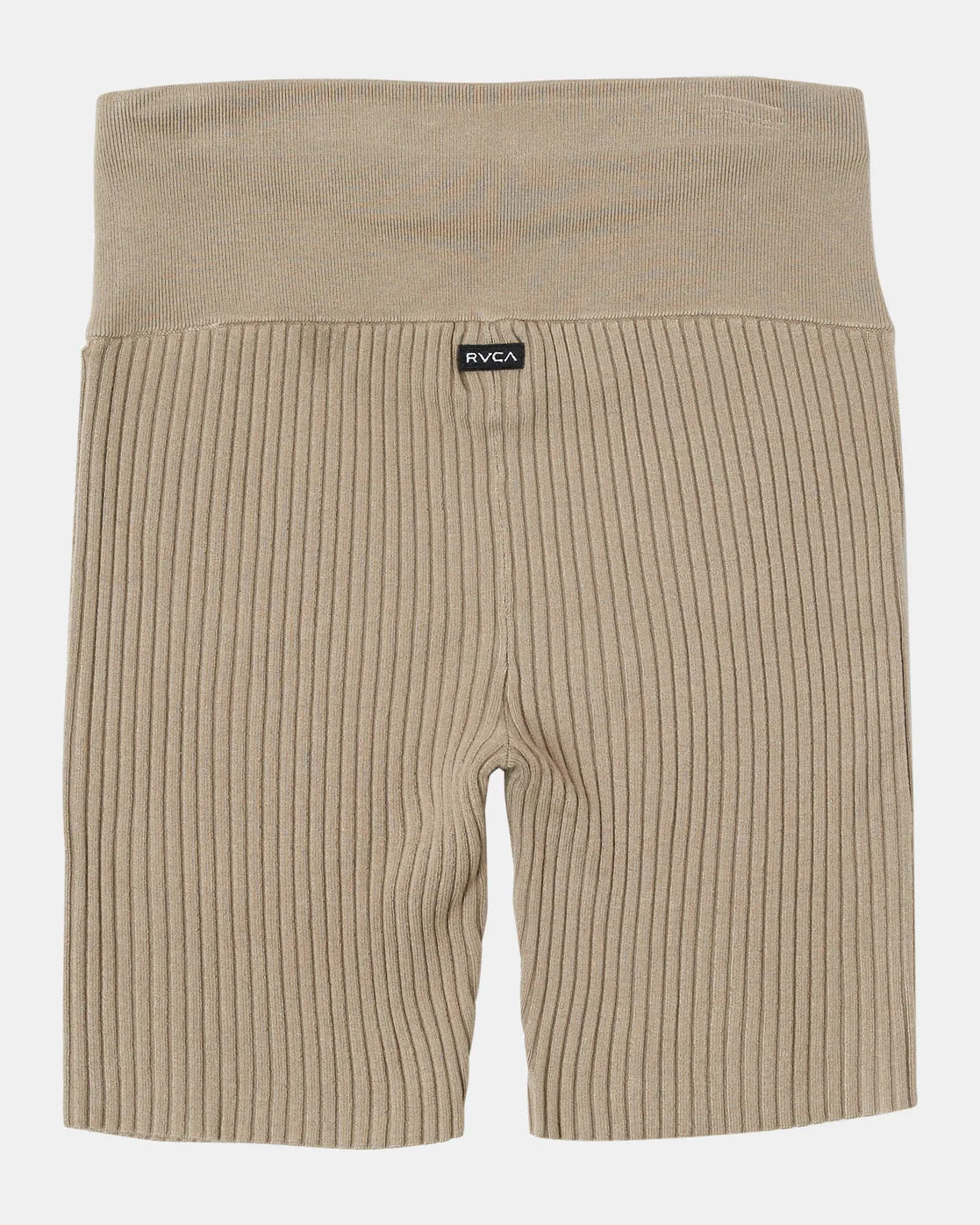 Fever Knit Bike Shorts - Dark Khaki