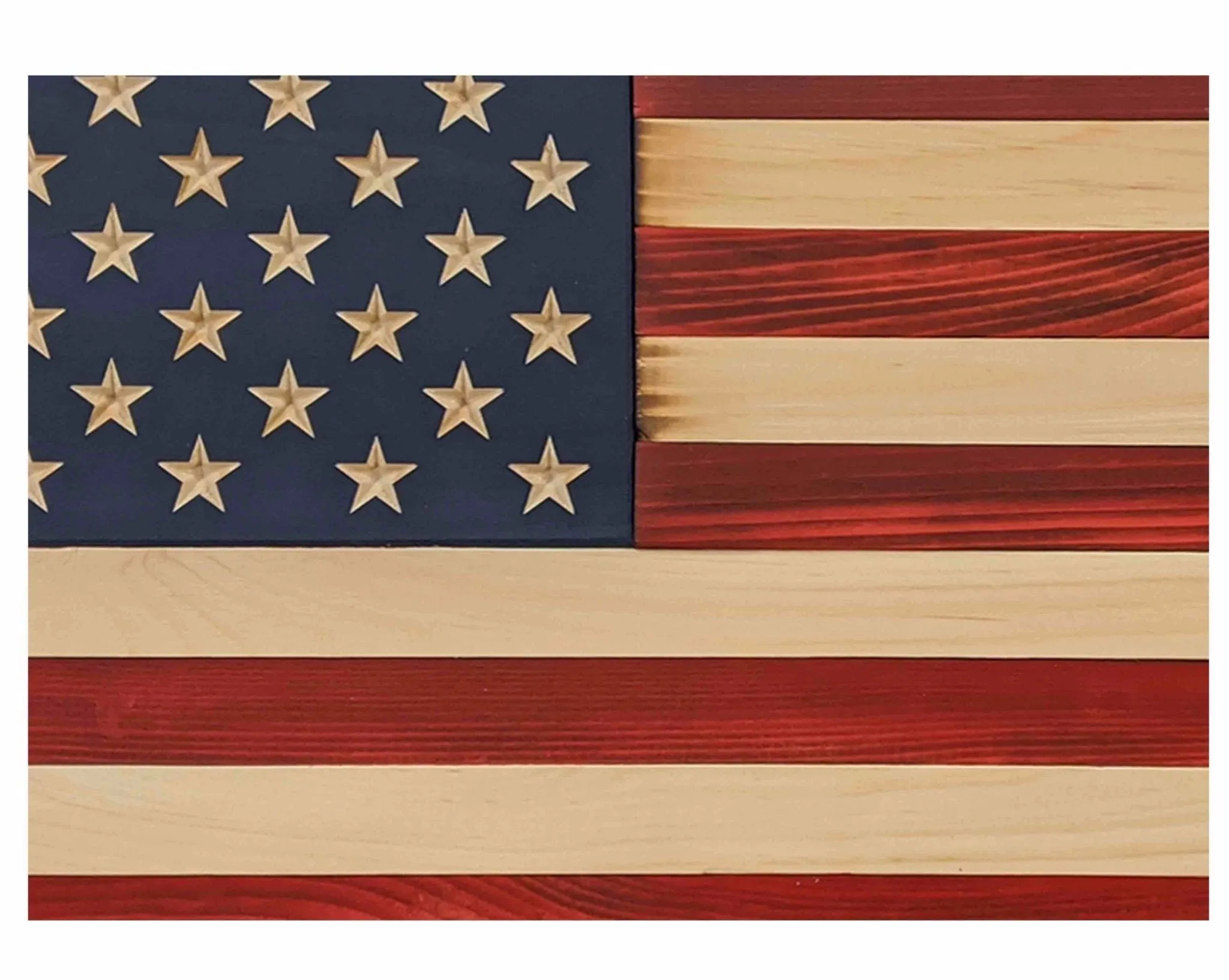 Flags Of Valor - American Flag Wood Wall Sign