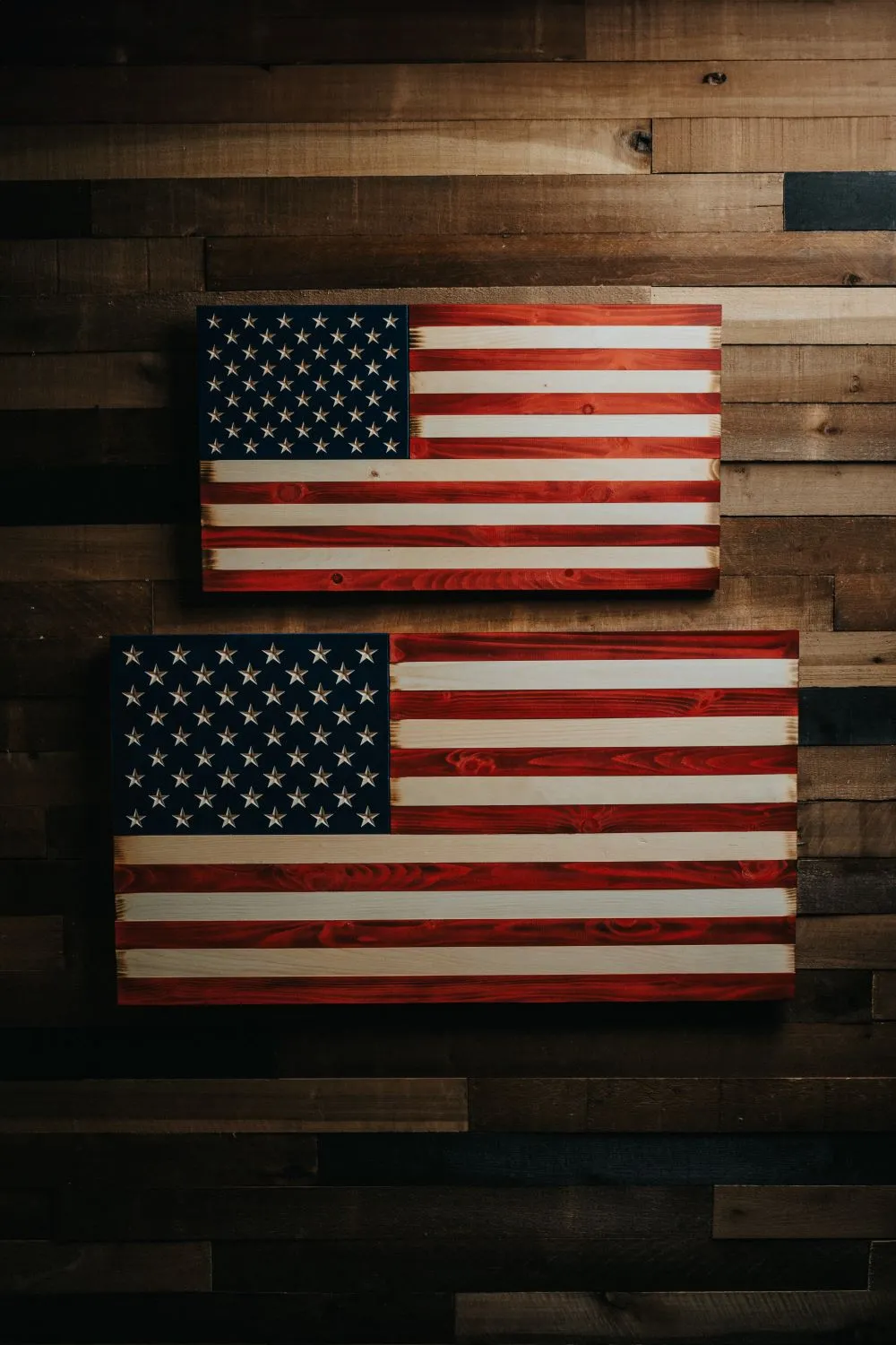 Flags Of Valor - American Flag Wood Wall Sign