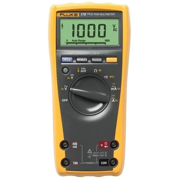 Fluke 179 TRMS Digital Multimeter with temperature readings