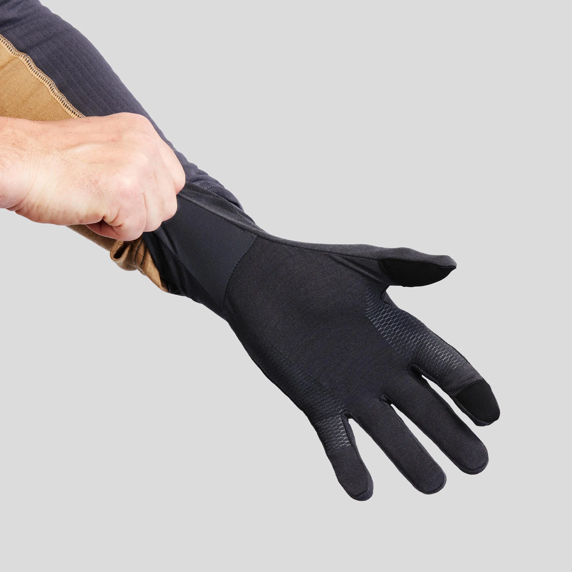 Forclaz Adult MT500 Merino Wool Liner Gloves