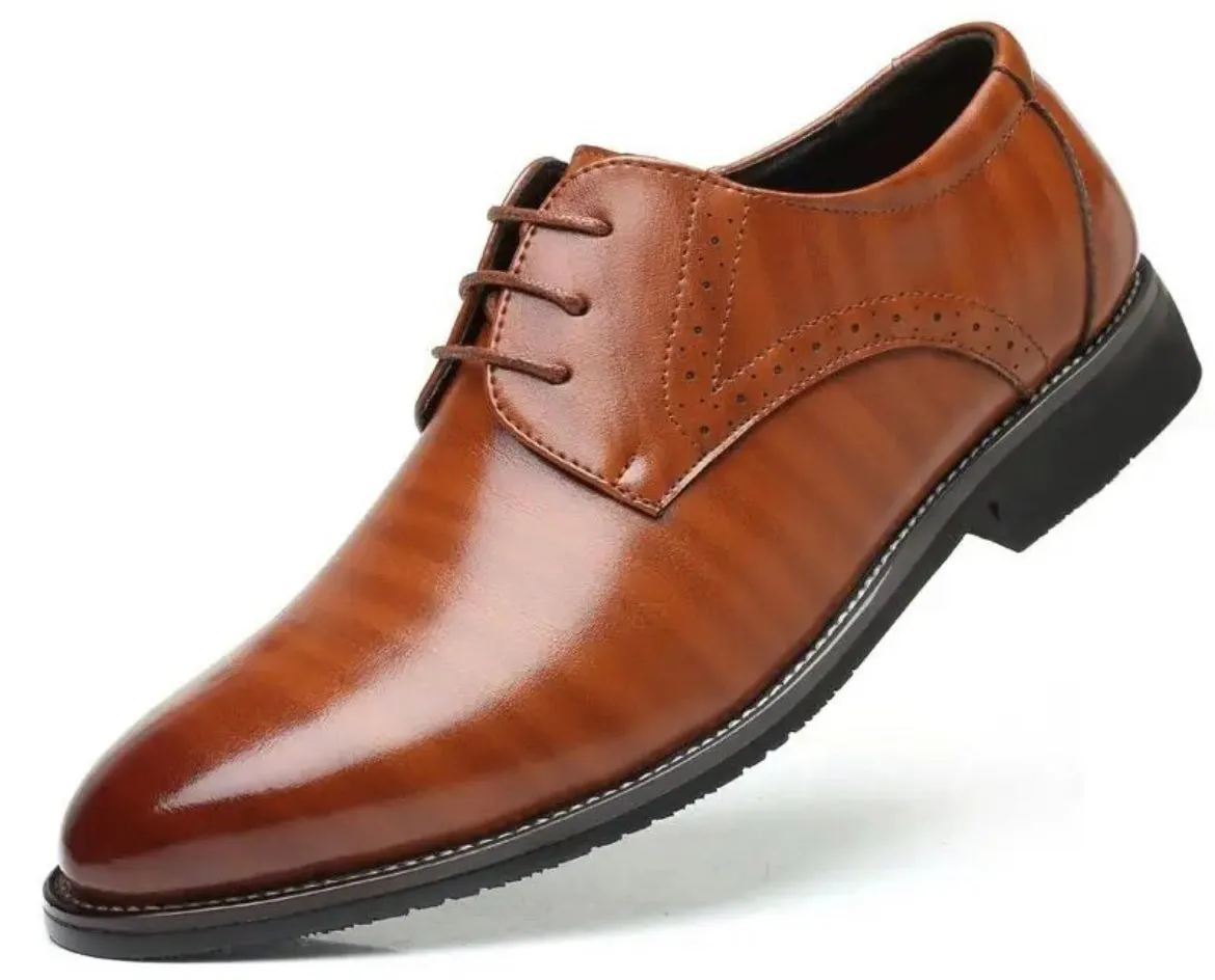 Gentleman’s Casual Genuine Leather Dress Shoes