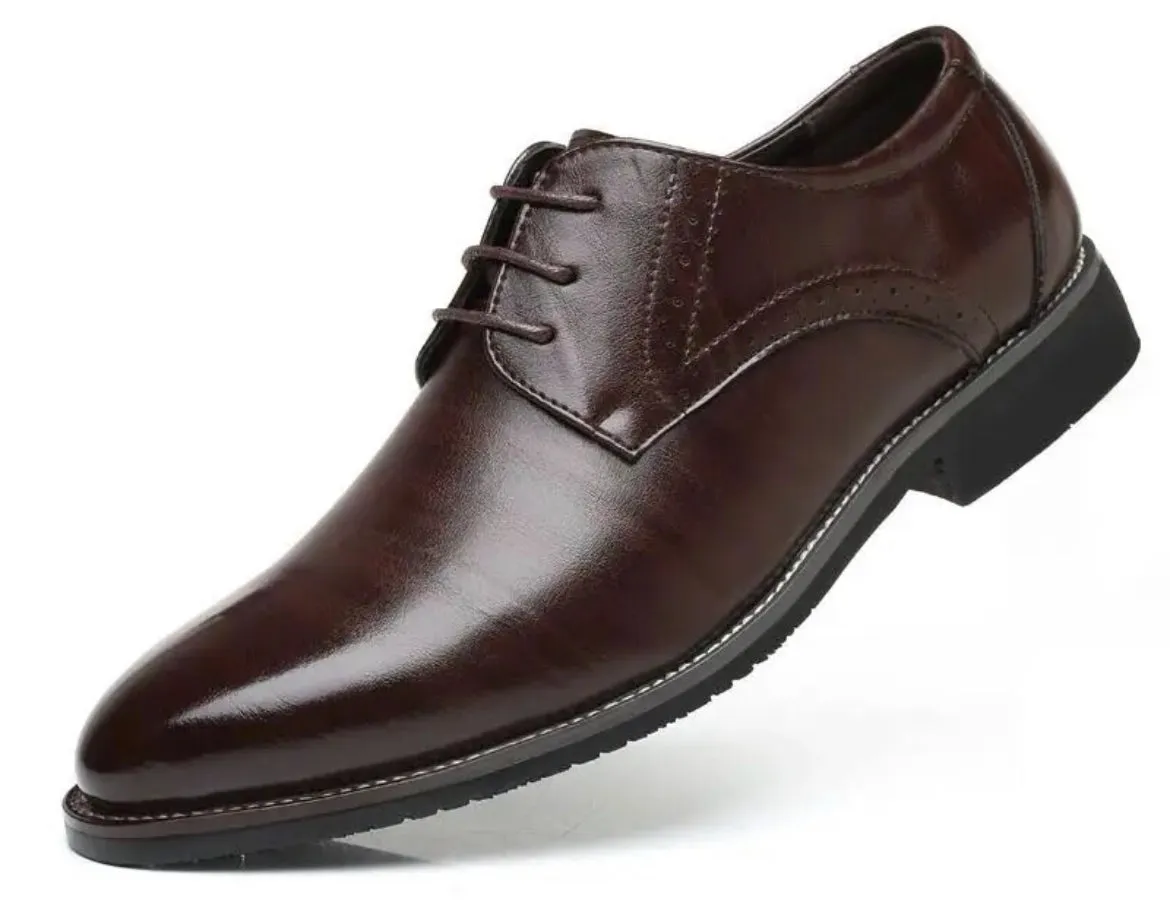 Gentleman’s Casual Genuine Leather Dress Shoes