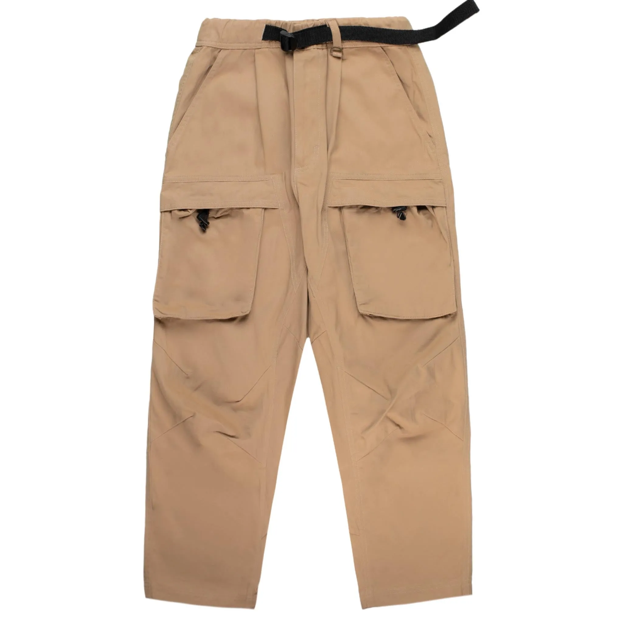 HOMME  Belted Cargo Pants Beige