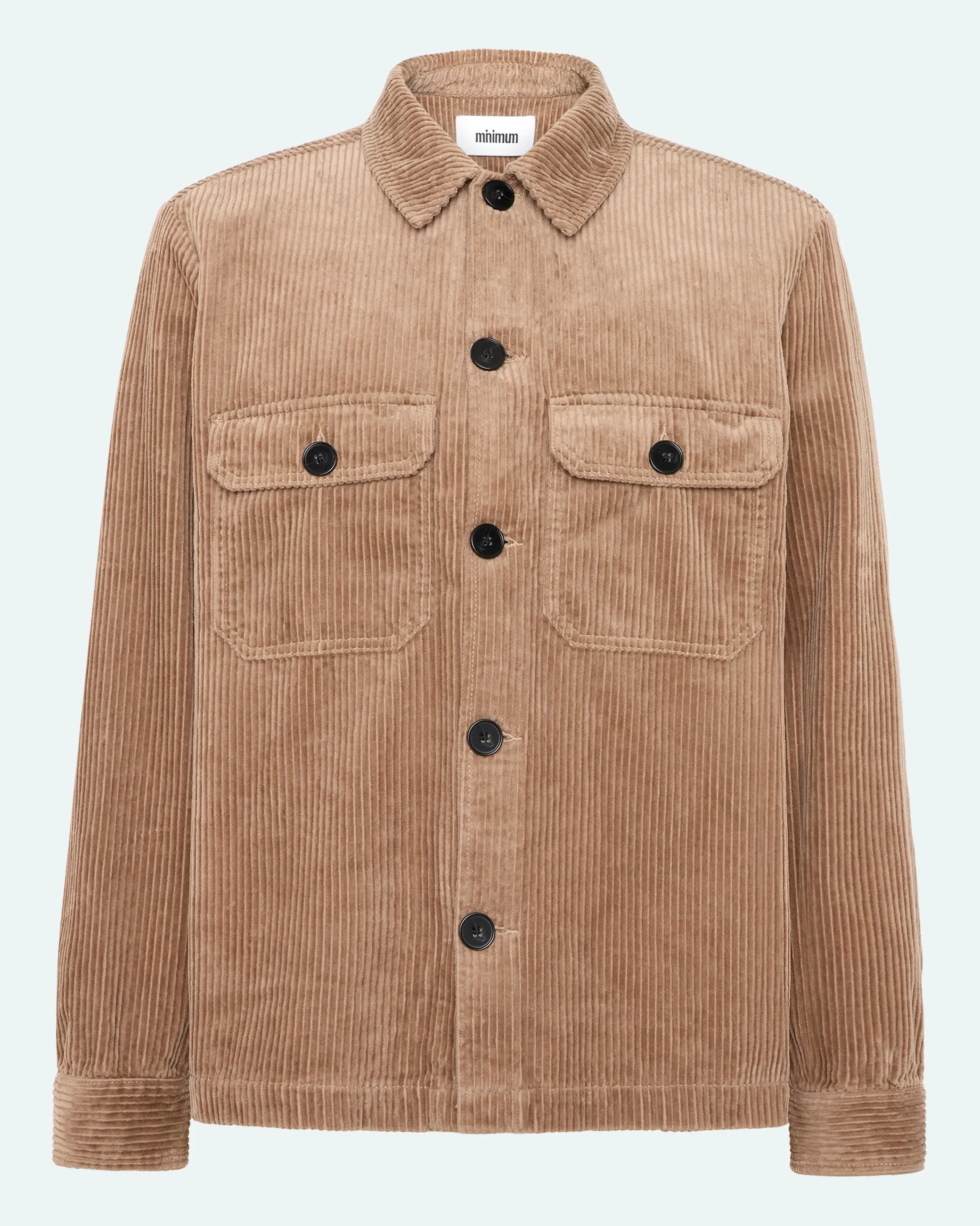 Kaison 9133 Overshirt - Pine Bark