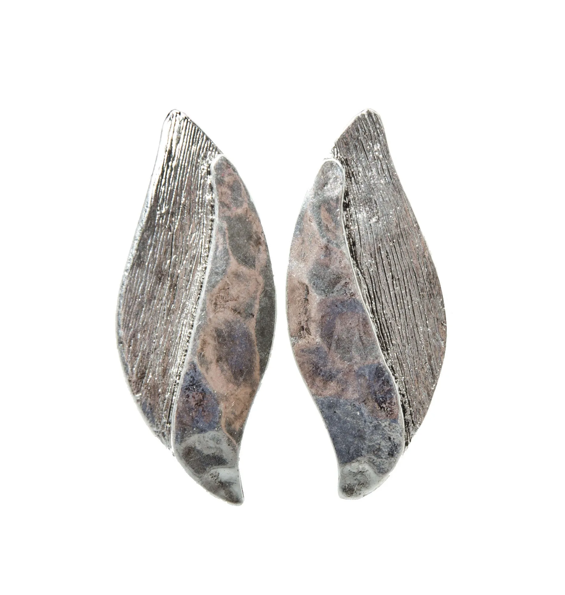 Karine Sultan Leaf Statement Earrings