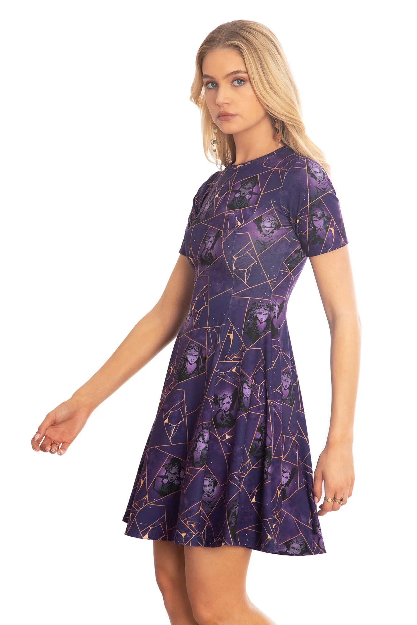 Kintsugi Longline Evil Tee Dress