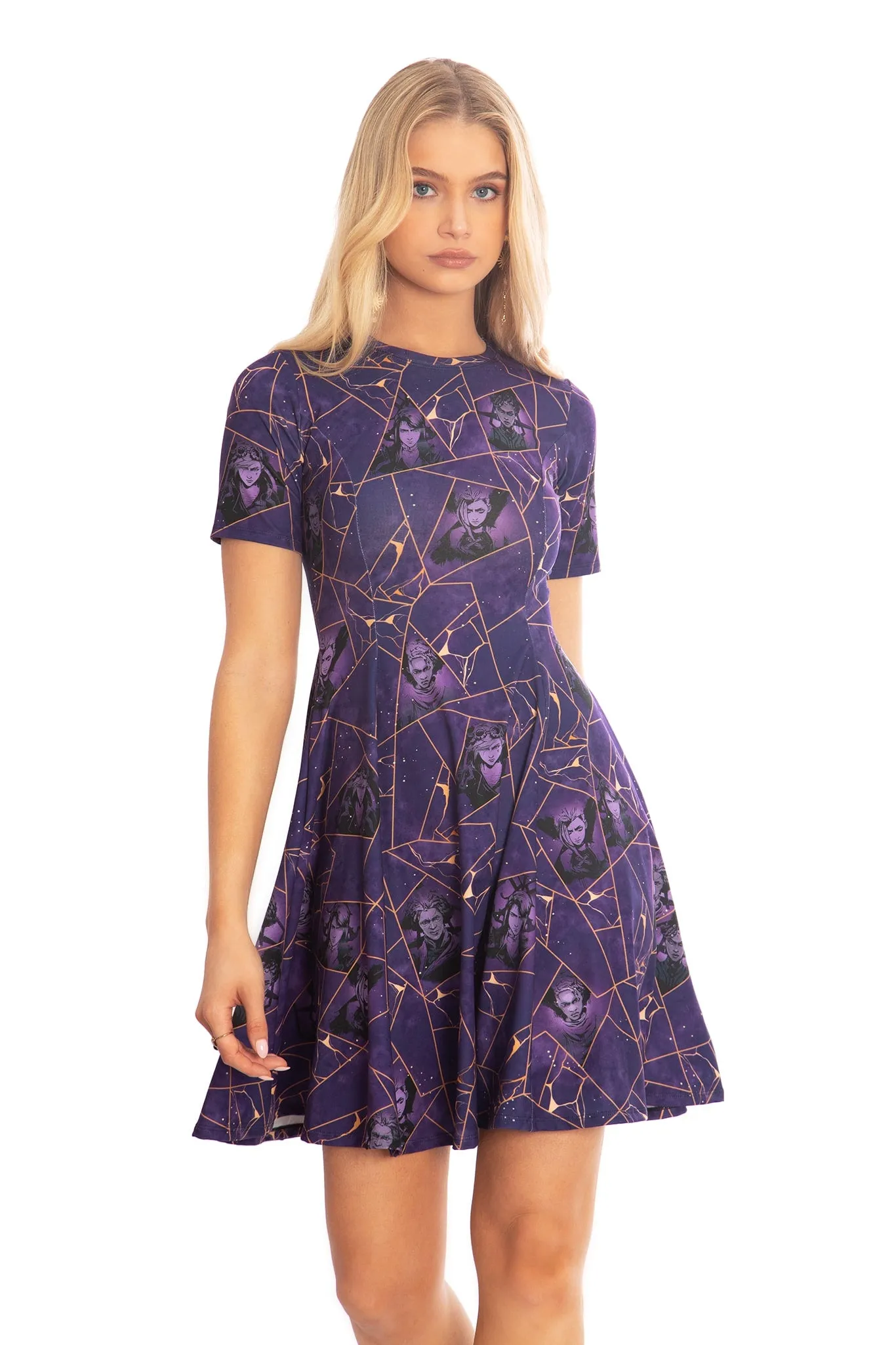 Kintsugi Longline Evil Tee Dress