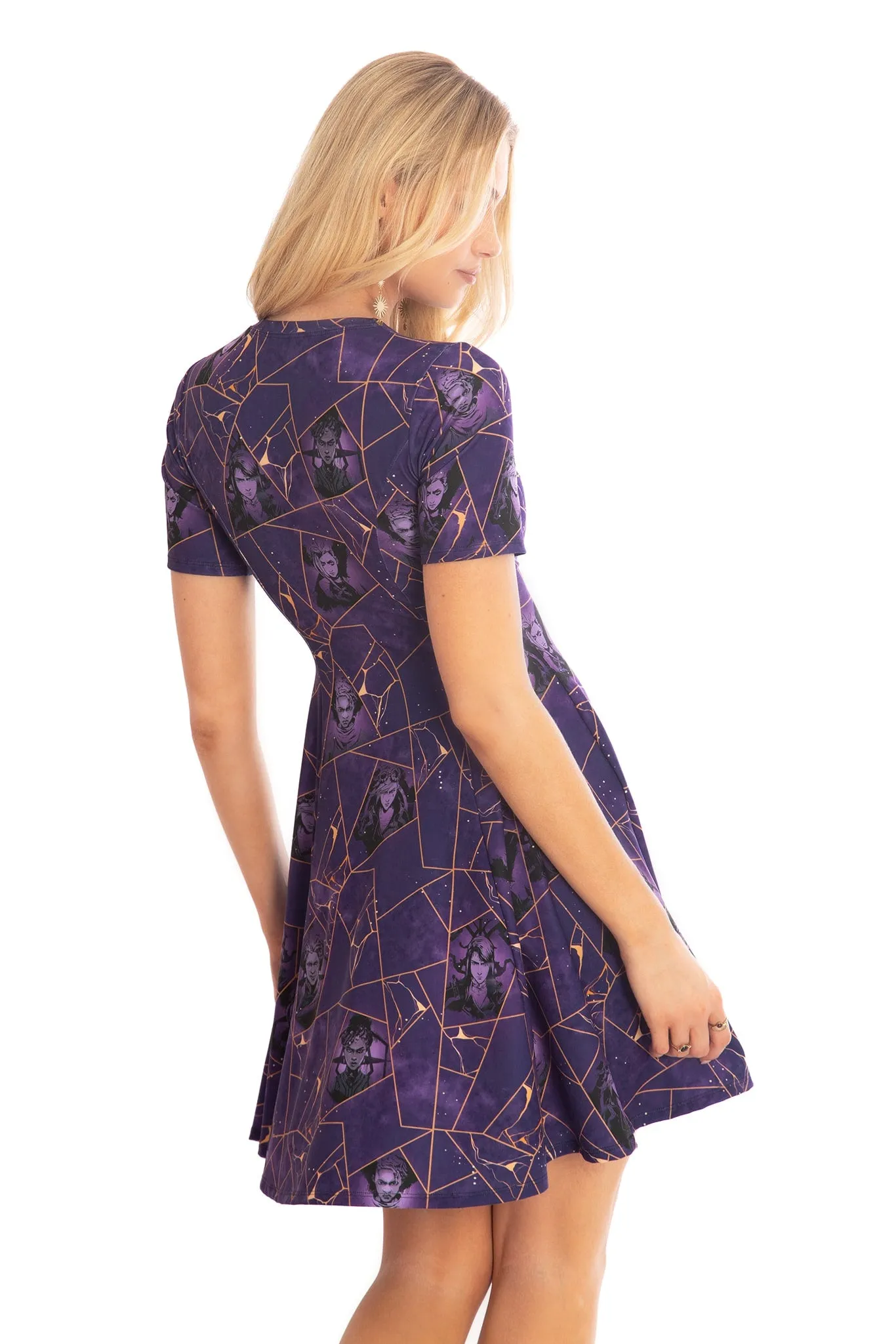 Kintsugi Longline Evil Tee Dress