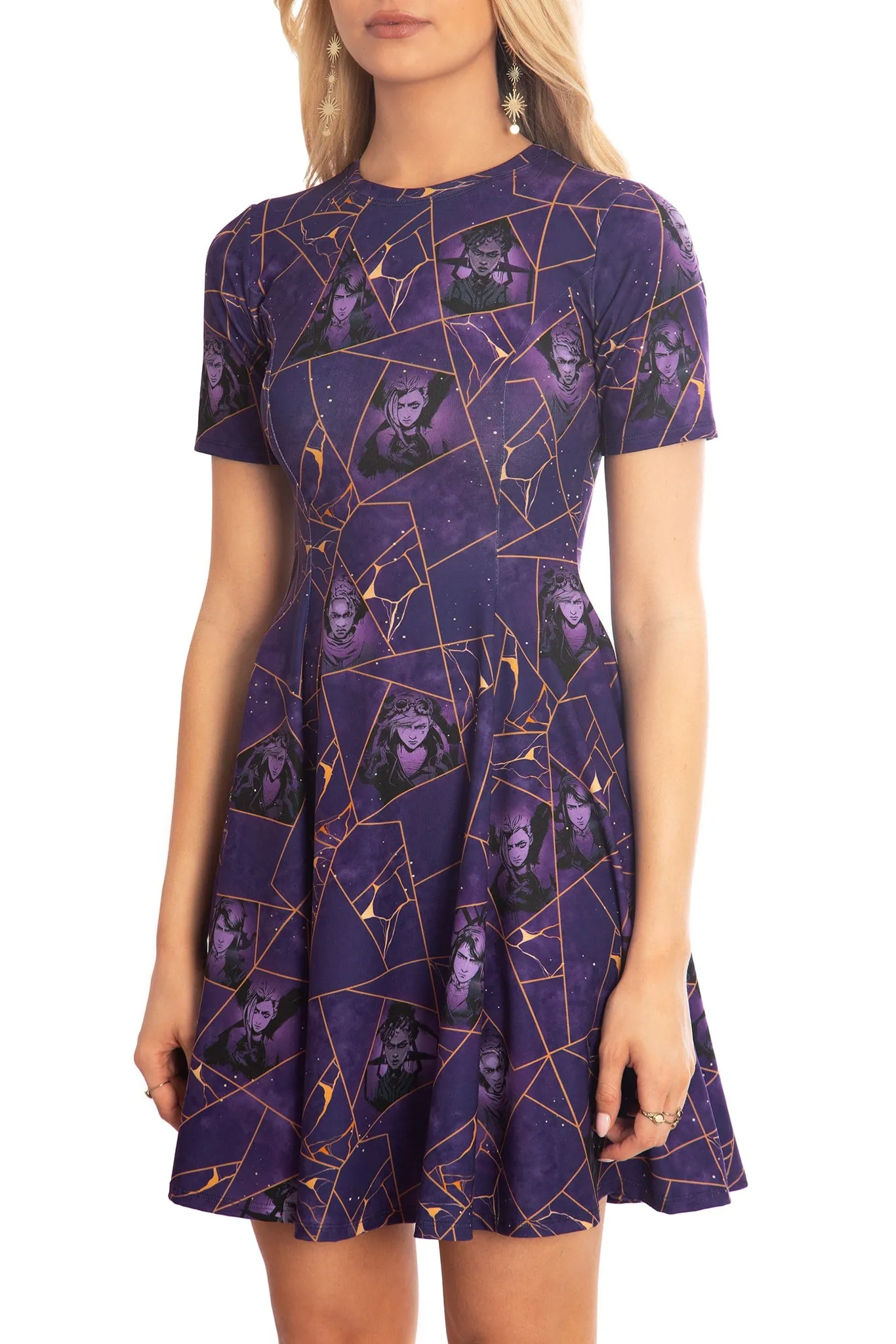 Kintsugi Longline Evil Tee Dress