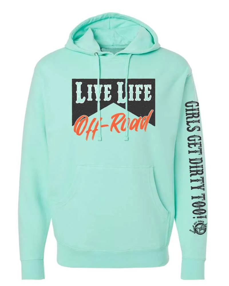 Live Life Off-Road Unisex Pullover Hoodie - BB