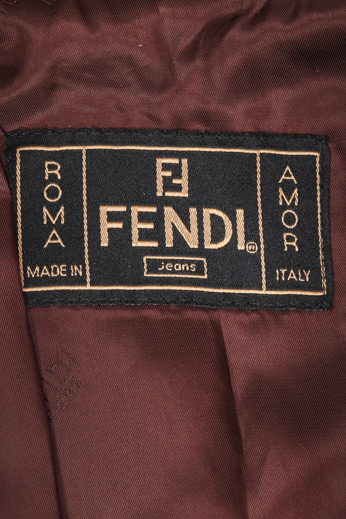 Logo Border Belted Trench