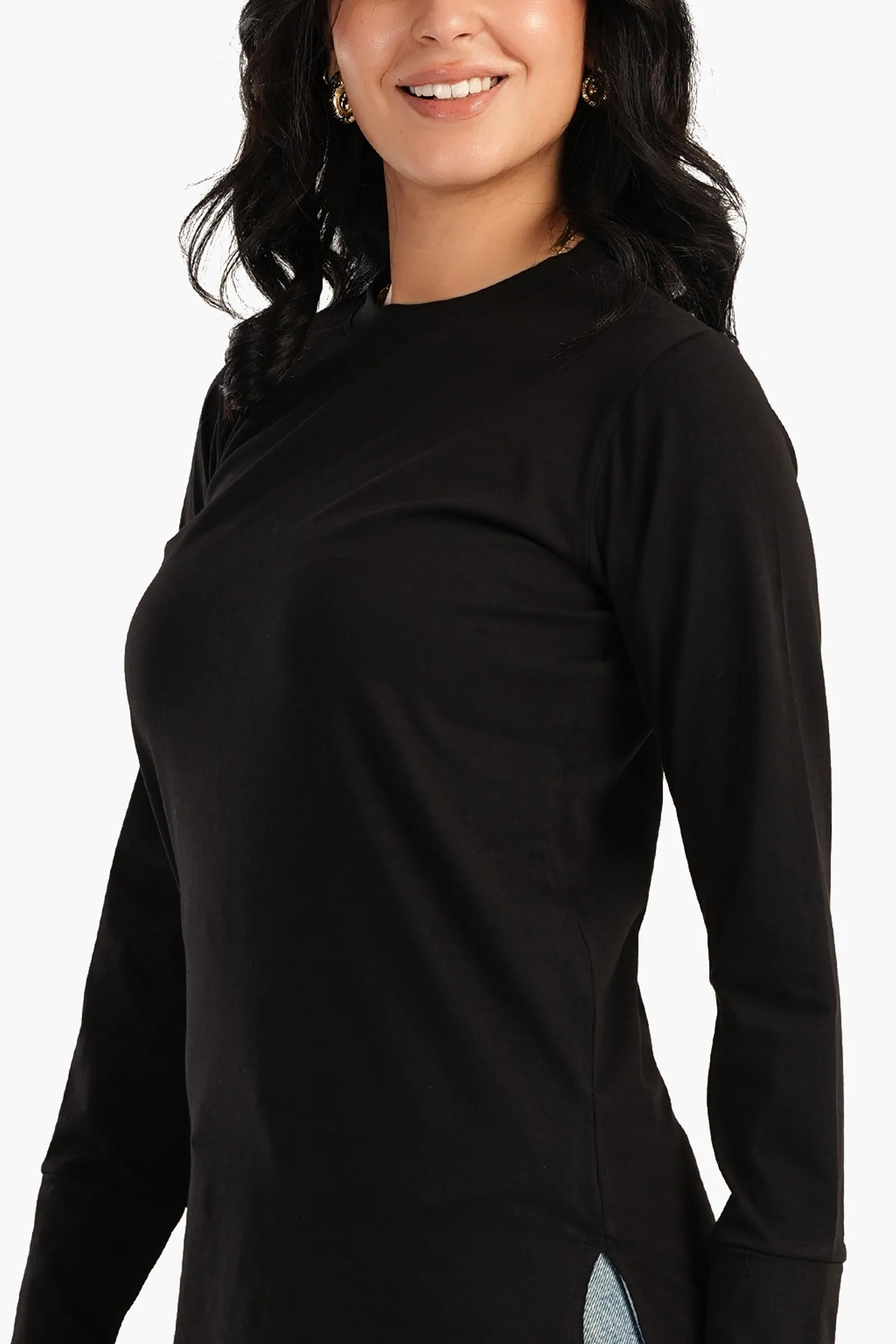 Long Sleeves Basic T-Shirt