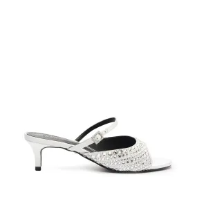 Louise Low Satin Sandal