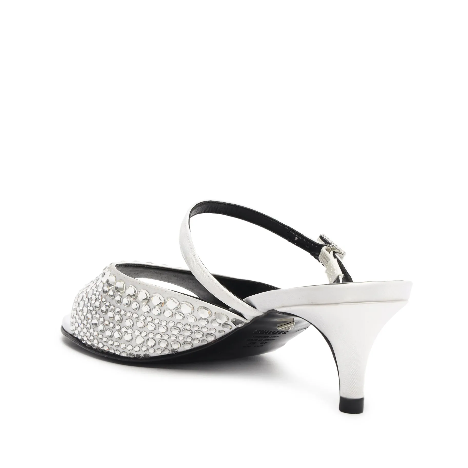 Louise Low Satin Sandal