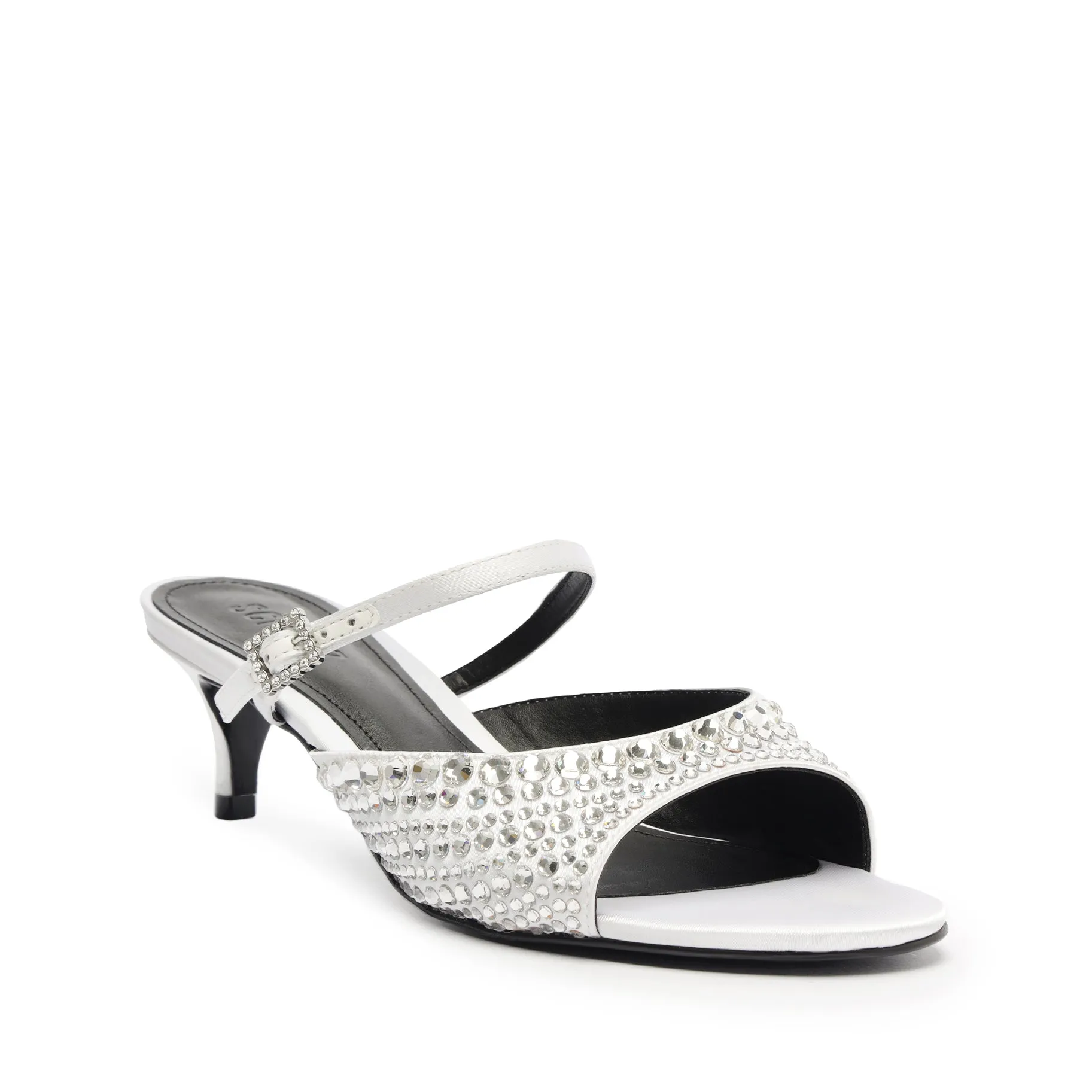 Louise Low Satin Sandal