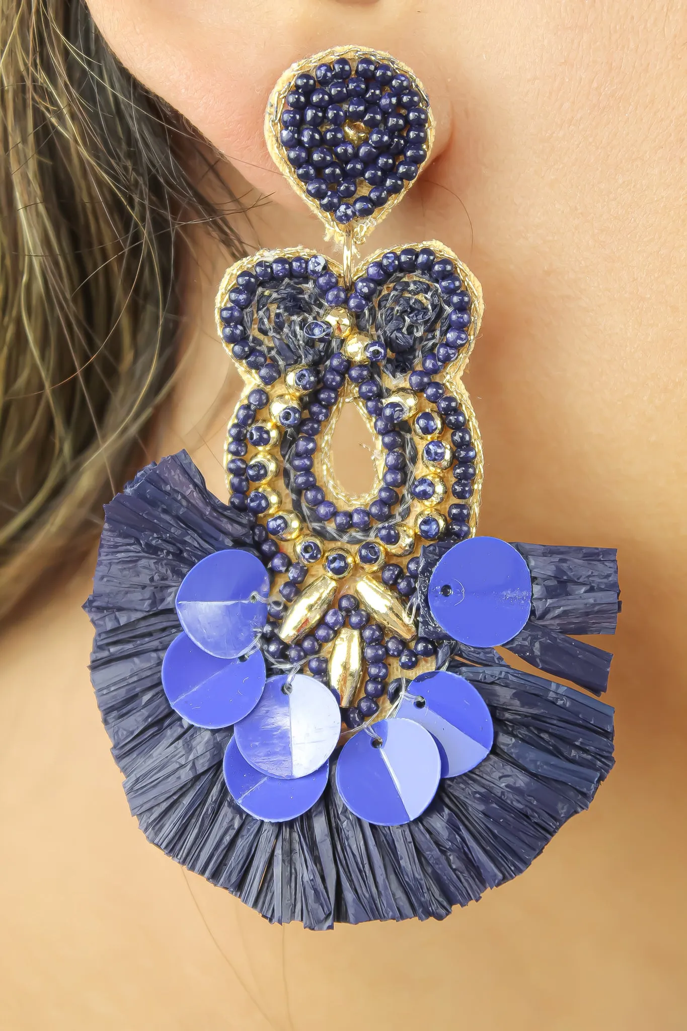 Mambo Blue Earrings