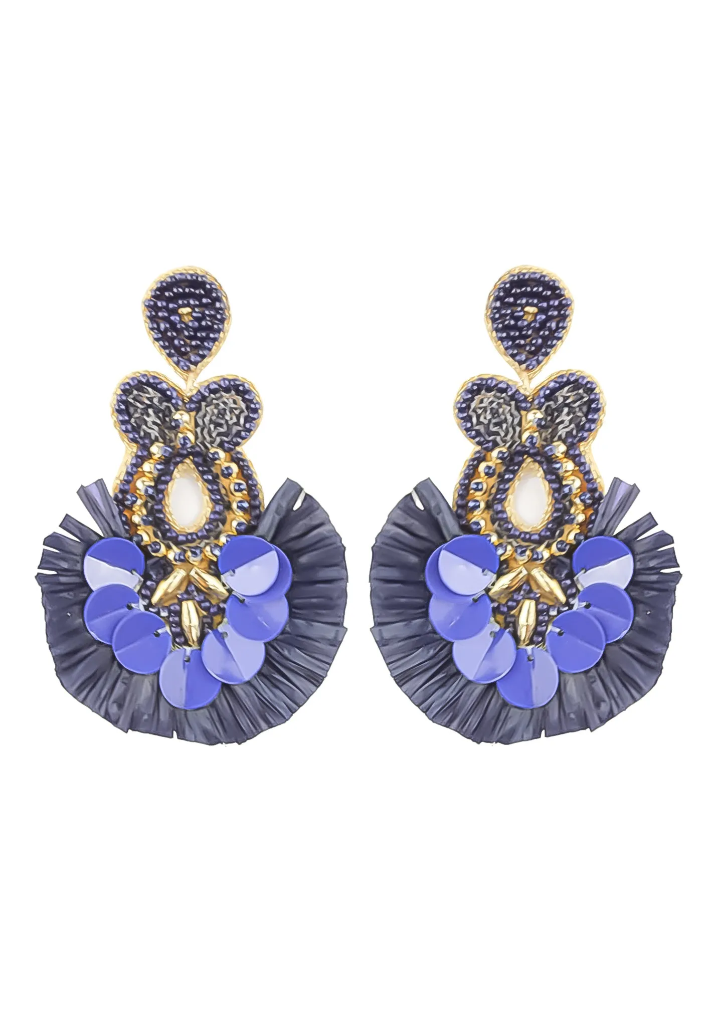 Mambo Blue Earrings