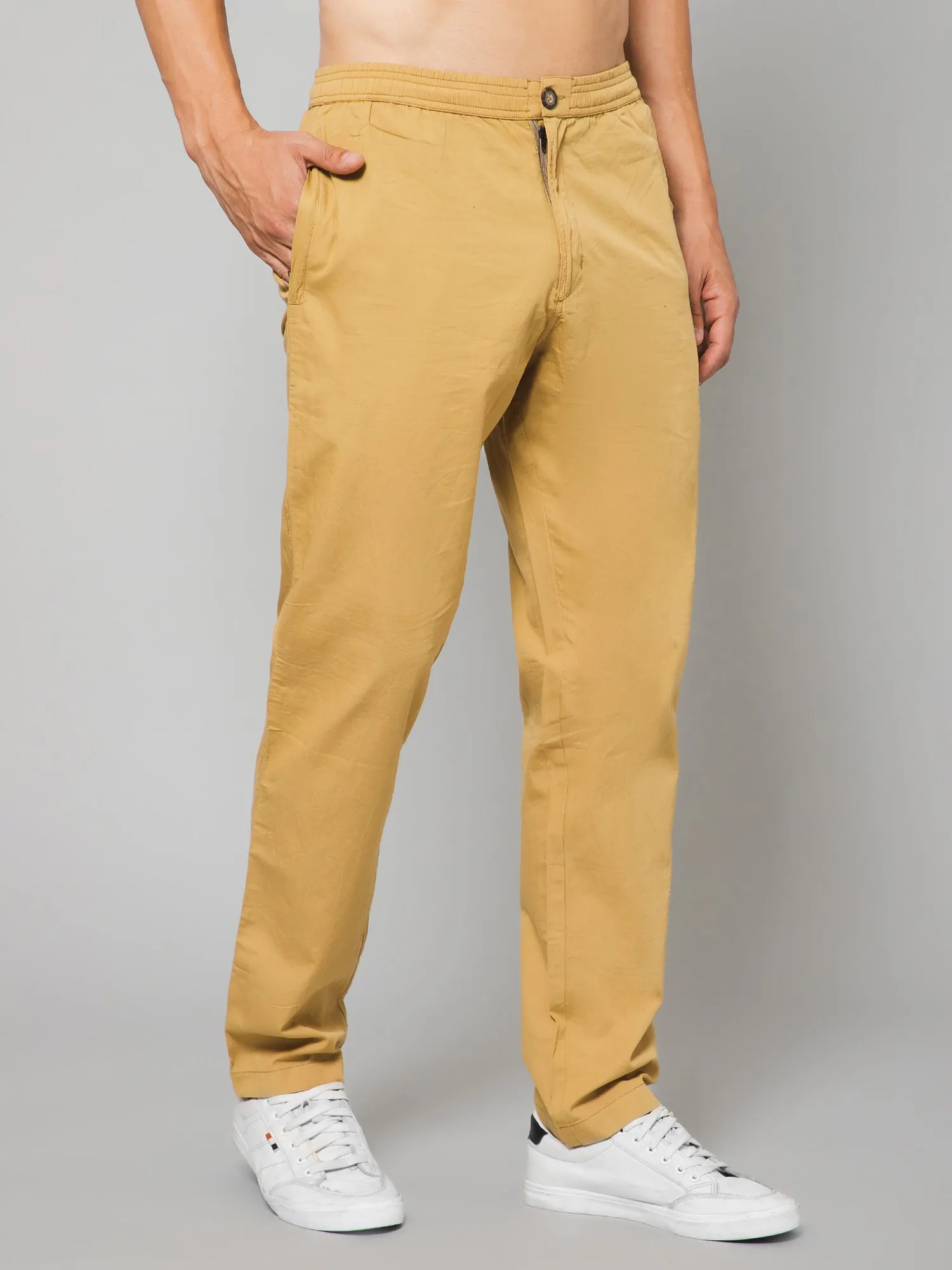 Men Khaki Lower