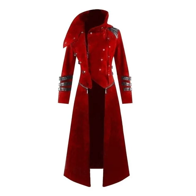 Men's Gothic Trench Coat